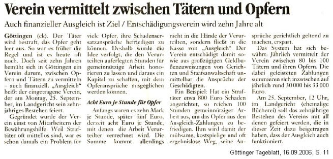 Artikel vom 16.09.2006