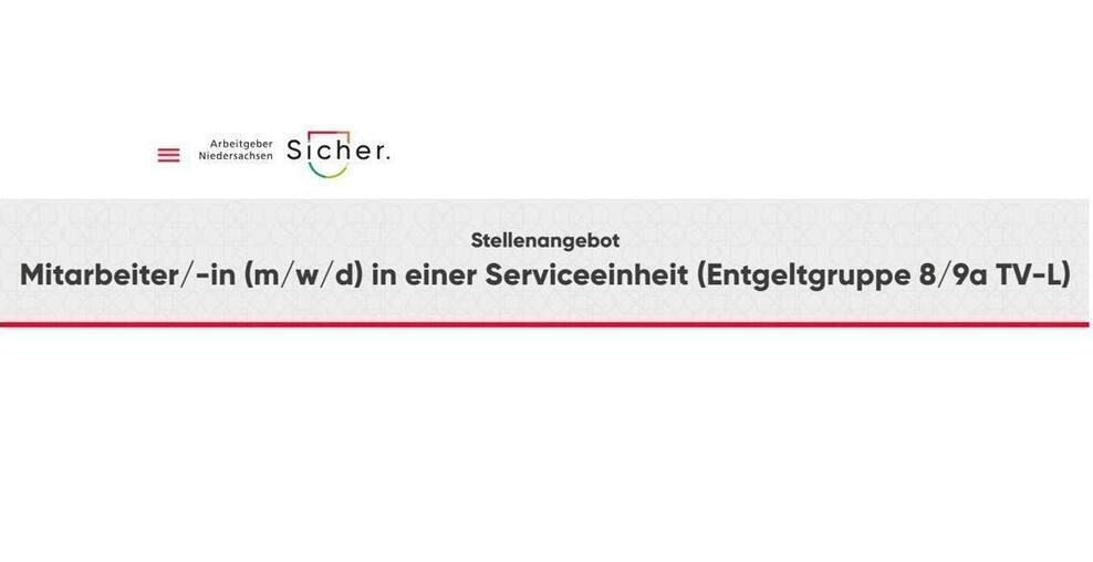 Stellenausschreibung