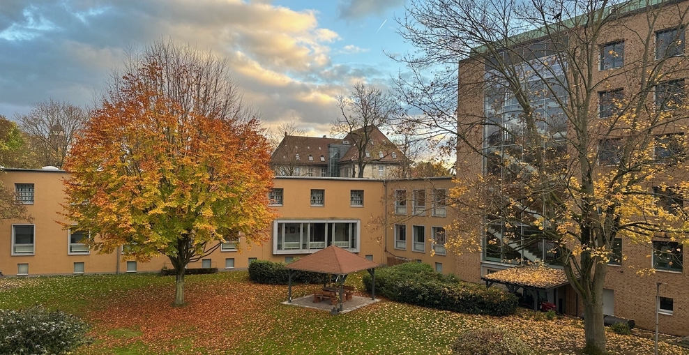 Landgericht im Herbst